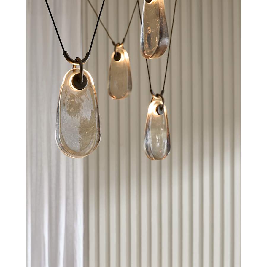 Arteriors Melt Chandelier 86" Wide Abstract Chandelier