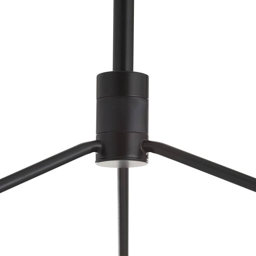 Arteriors Glaze 3 Light 38" Wide Chandelier with Ceramic and Opal Glass Shades