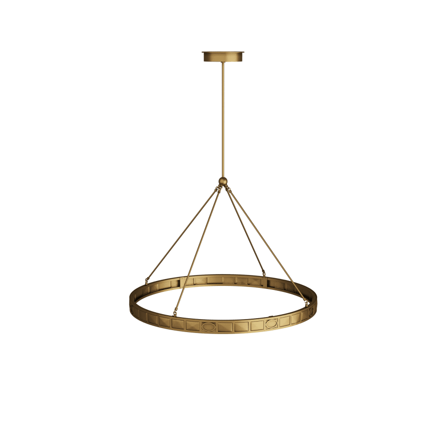 Arteriors Empire 39" Wide LED Ring Chandelier