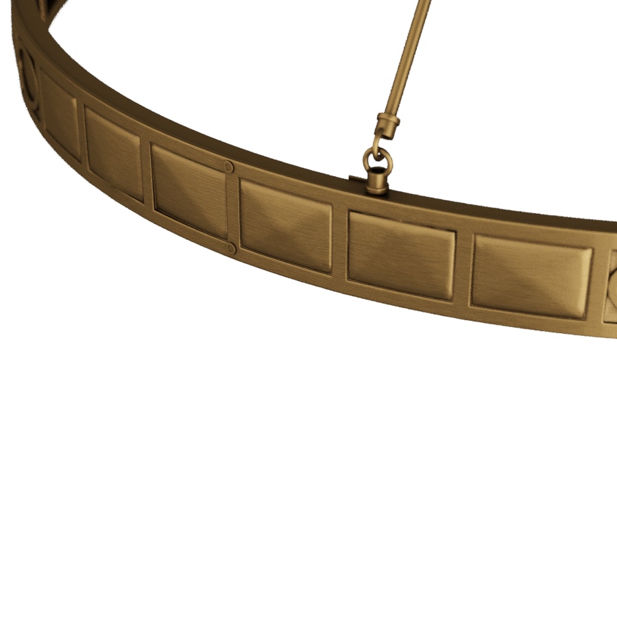 Arteriors Empire 39" Wide LED Ring Chandelier