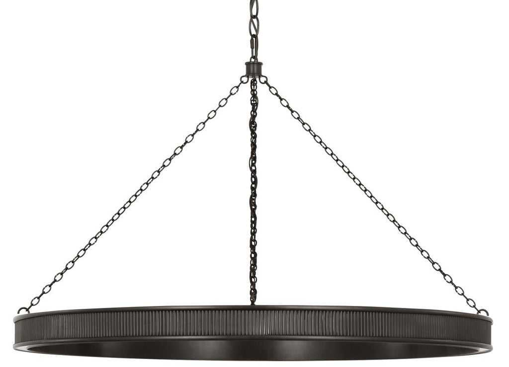 Aurelia Bronze Halo LED Chandelier