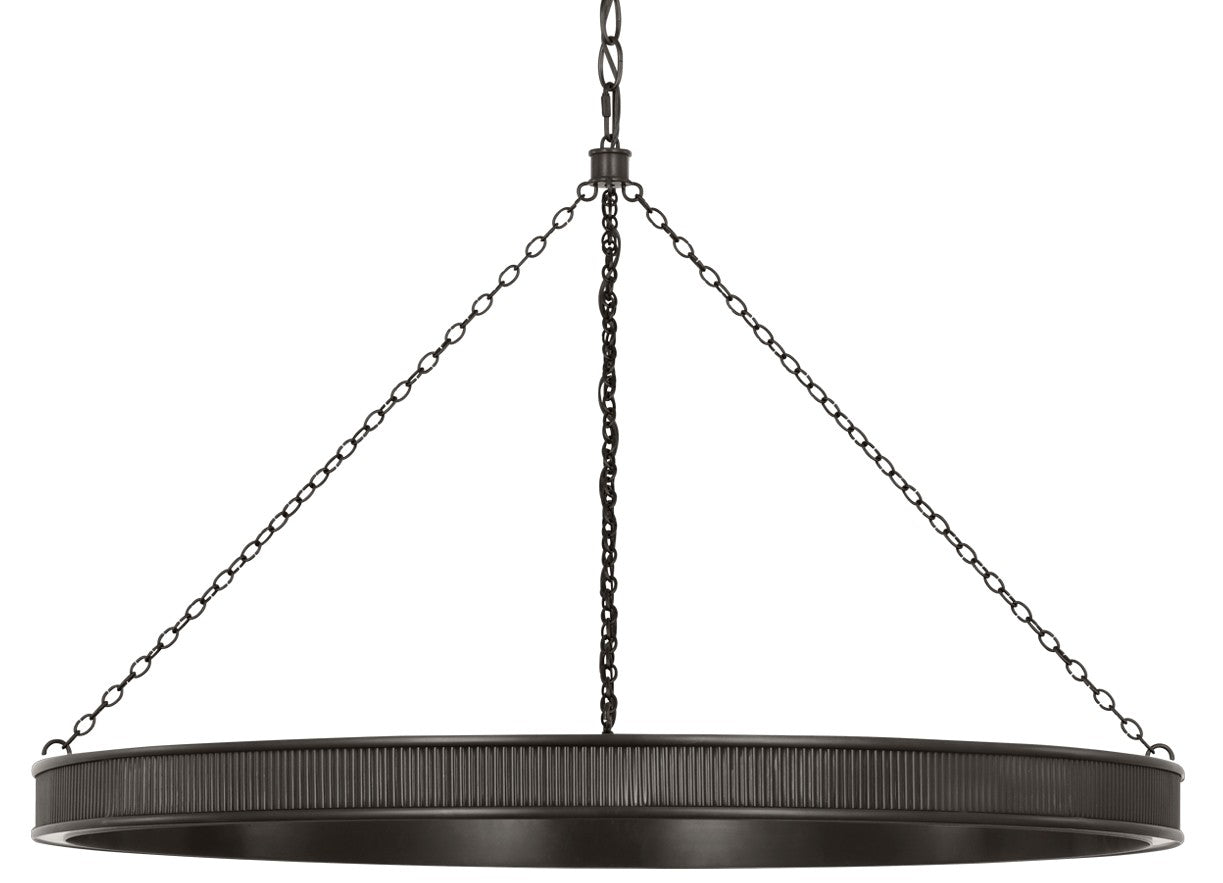 Aurelia Bronze Halo LED Chandelier
