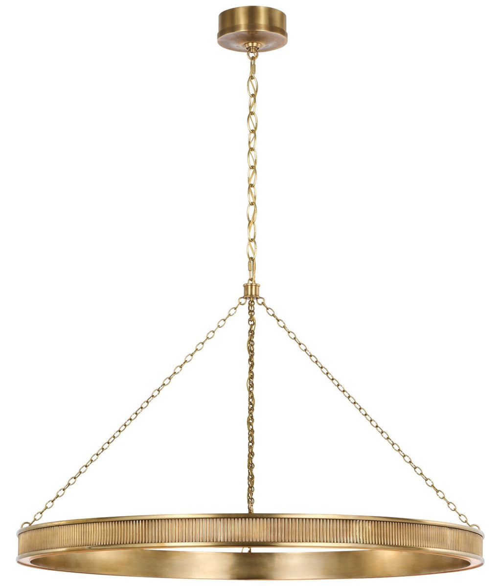 Aurelia Bronze Halo LED Chandelier