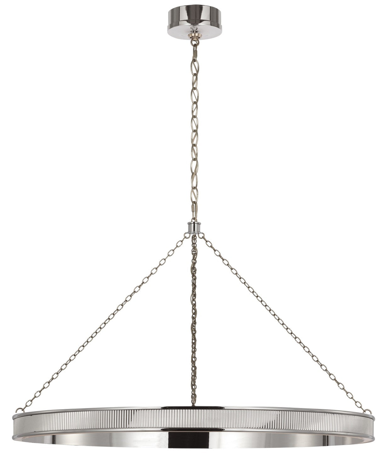 Aurelia Bronze Halo LED Chandelier
