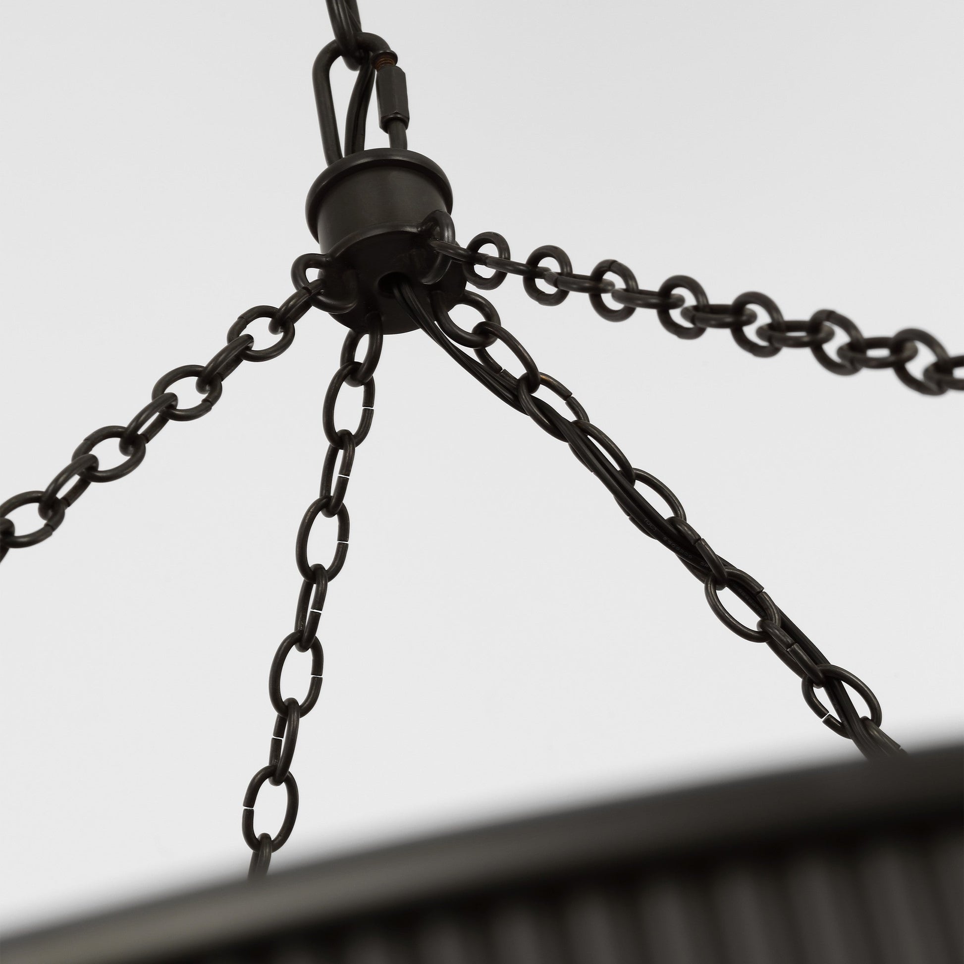 Aurelia Bronze Halo LED Chandelier