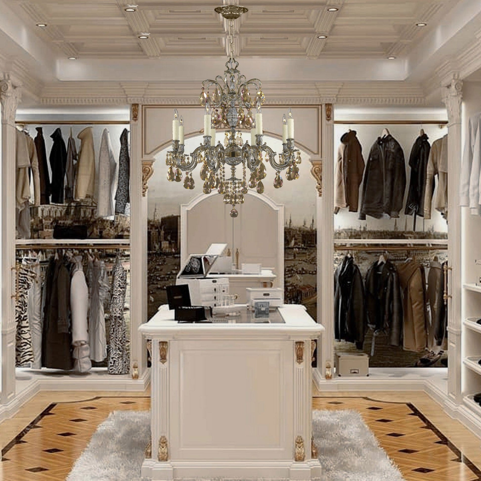 Aurora Crystal Elegance Chandelier