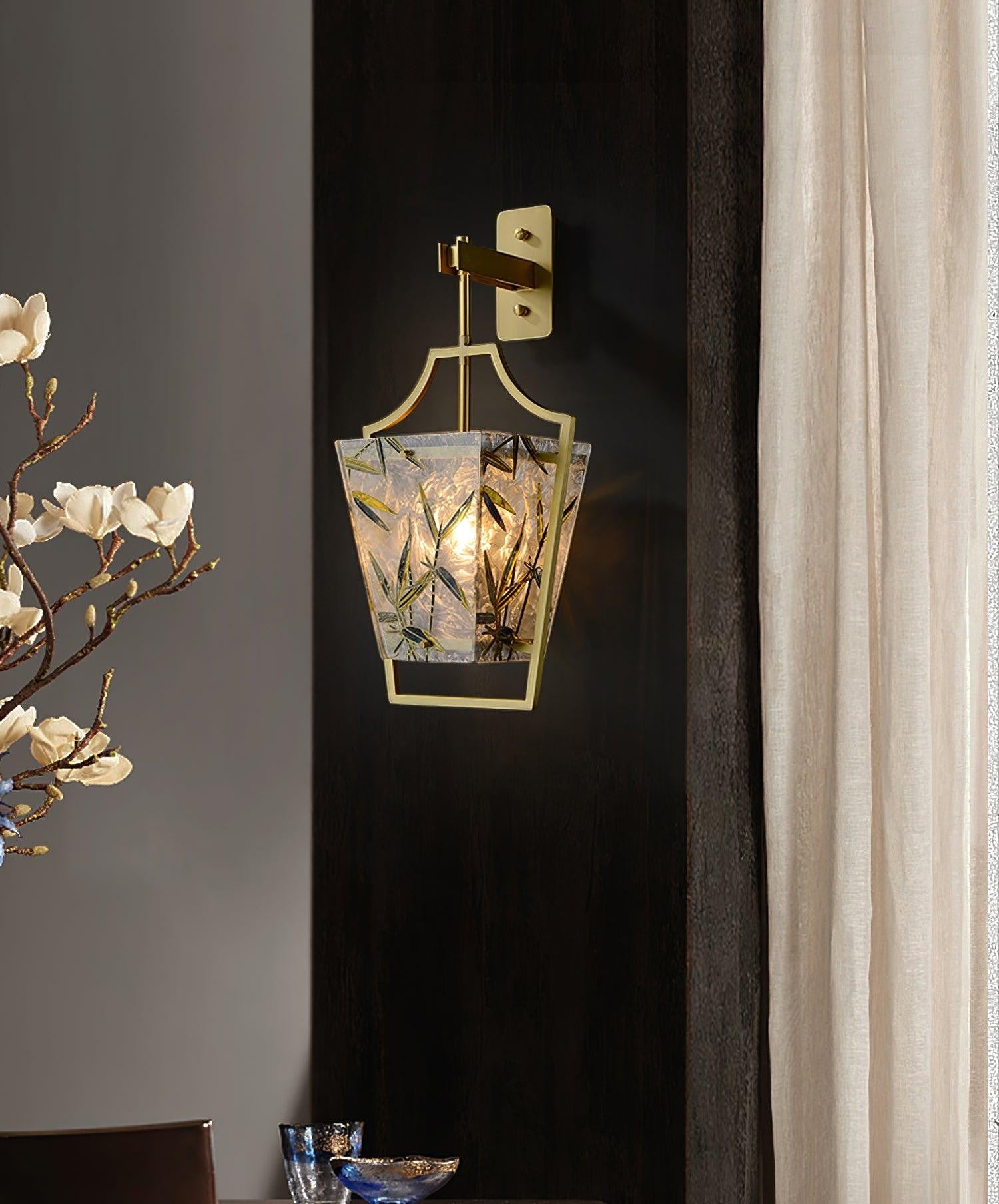 Aurora Glass Wall Sconce