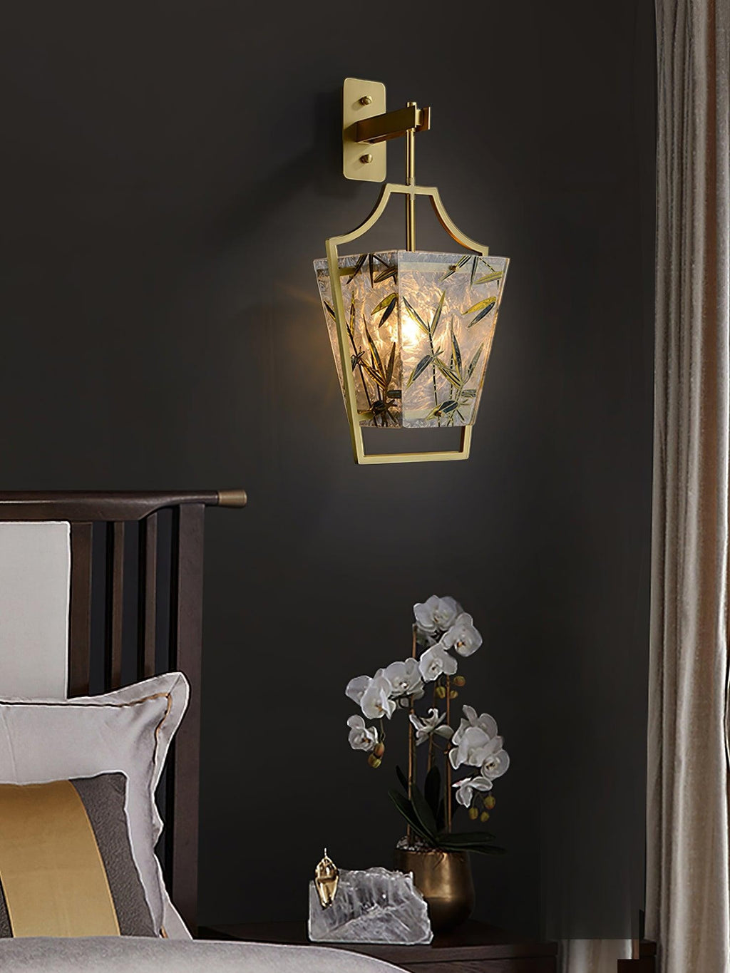 Aurora Glass Wall Sconce