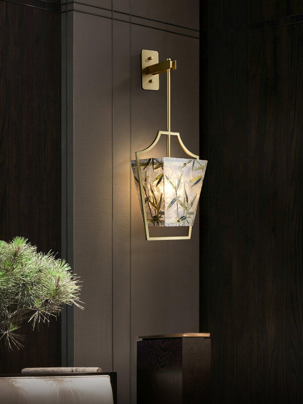 Aurora Glass Wall Sconce