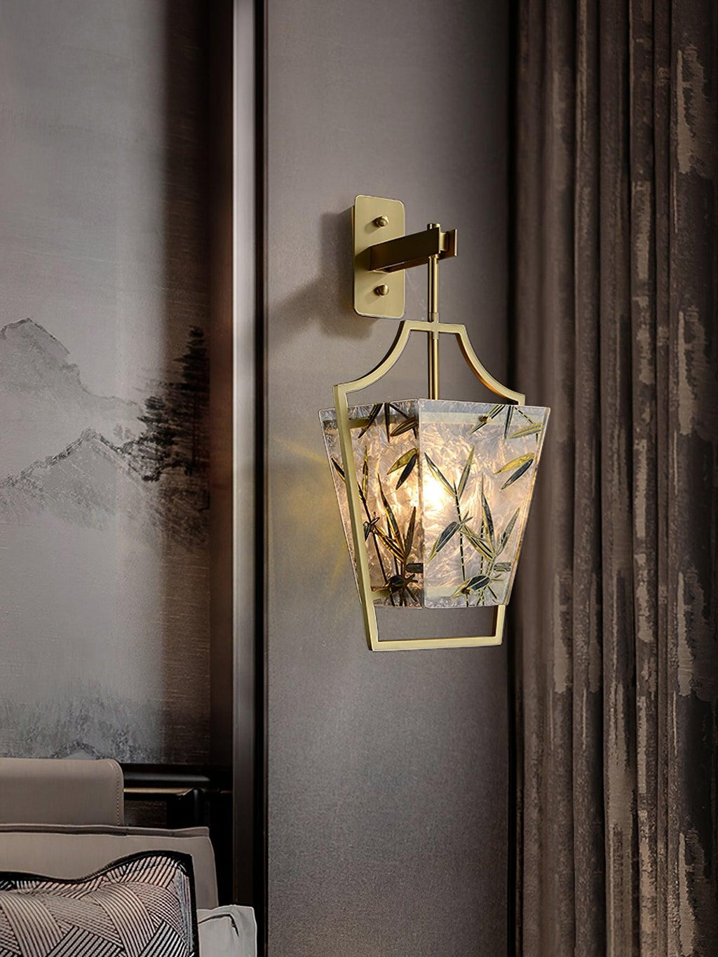 Aurora Glass Wall Sconce
