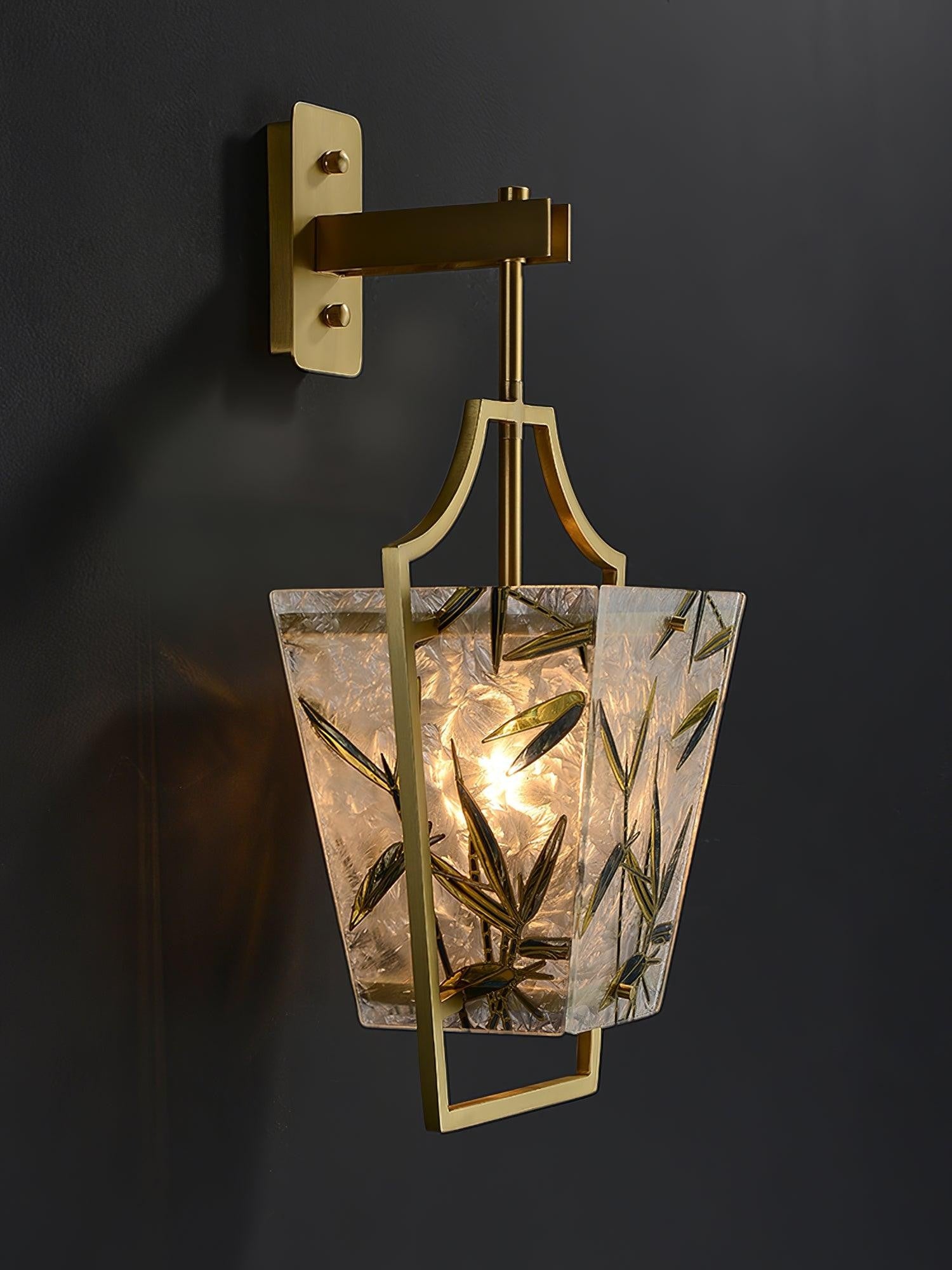 Aurora Glass Wall Sconce