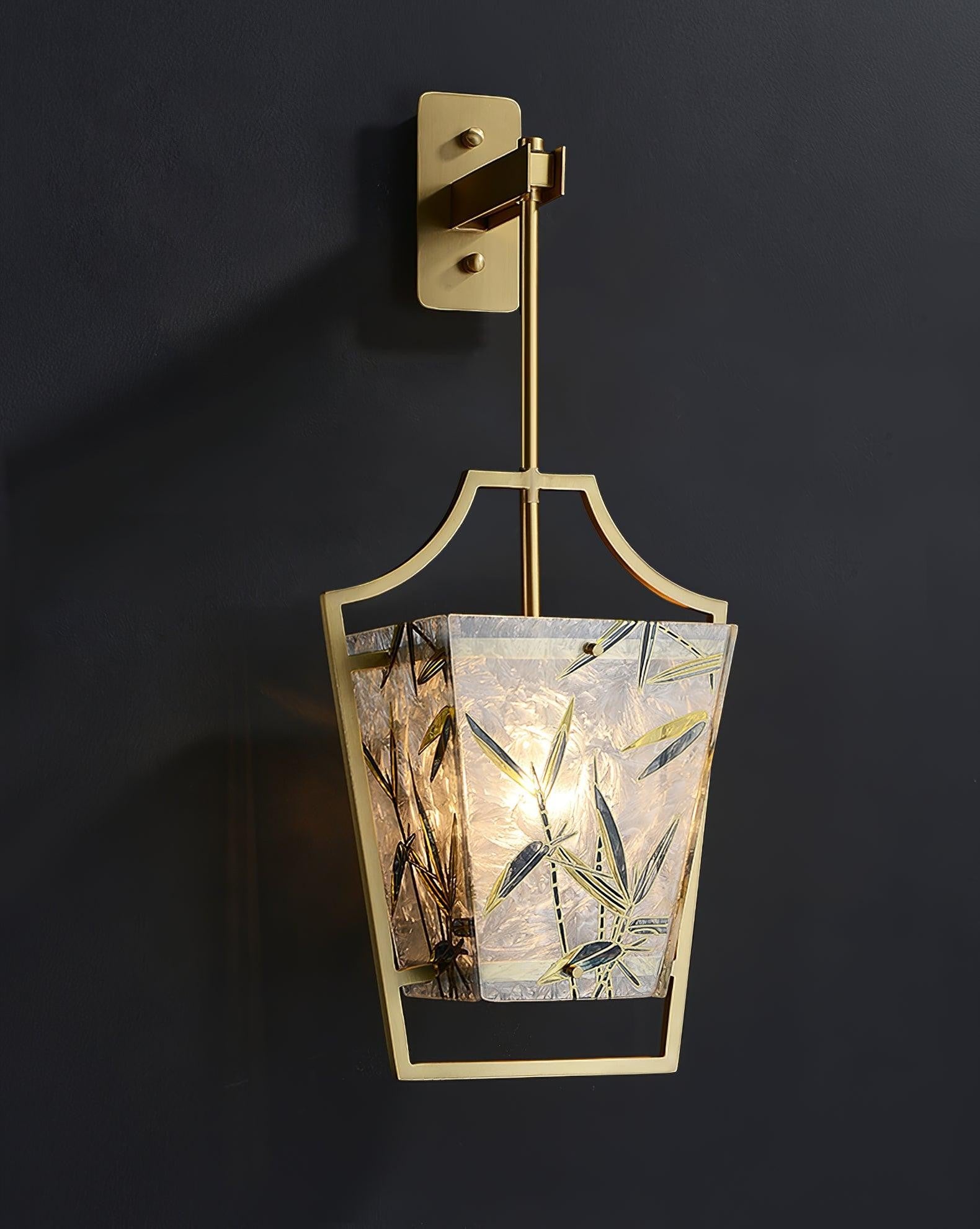 Aurora Glass Wall Sconce