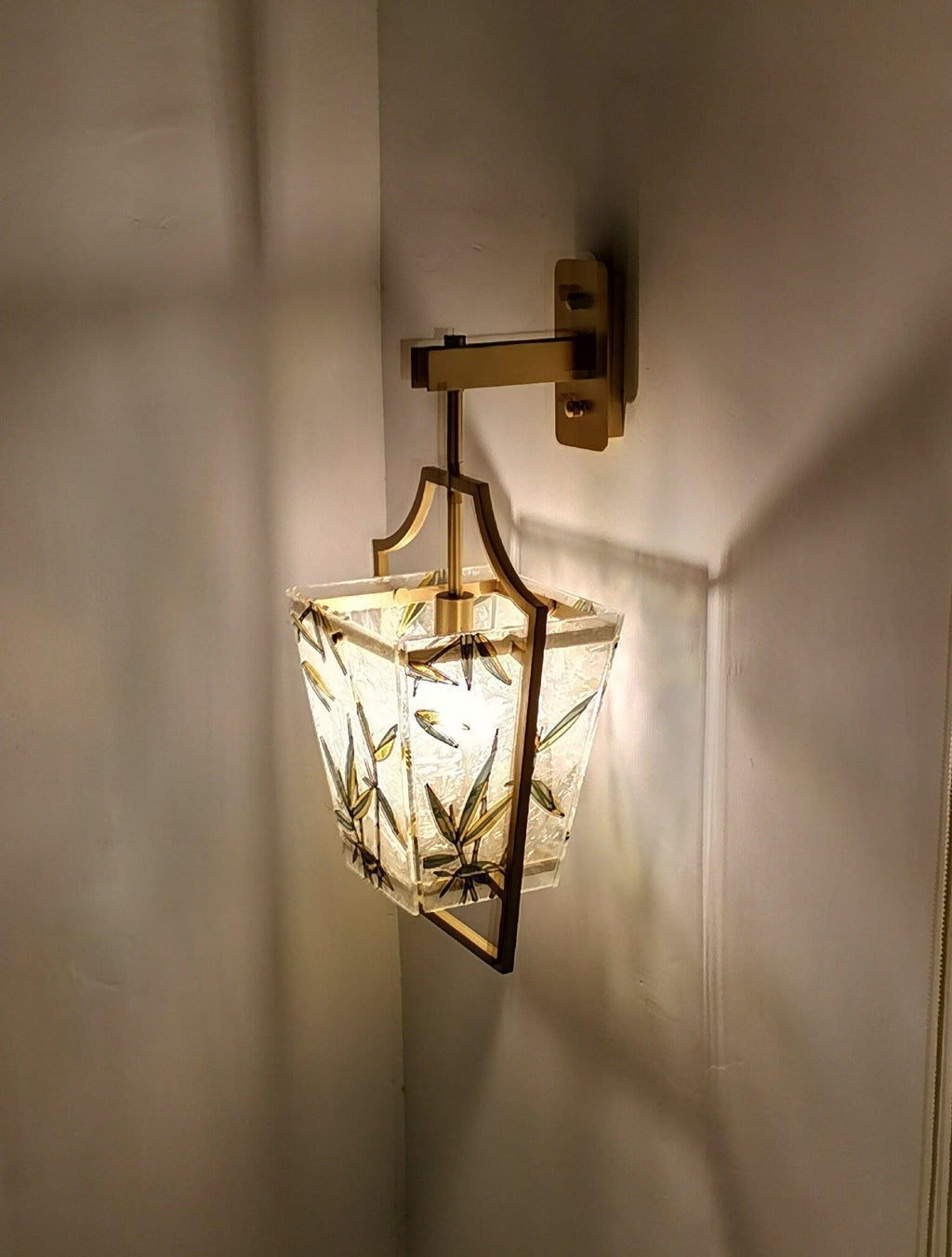 Aurora Glass Wall Sconce