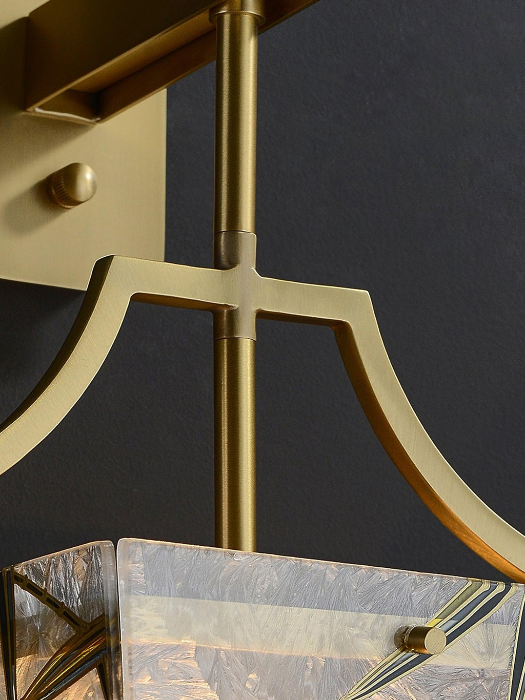 Aurora Glass Wall Sconce