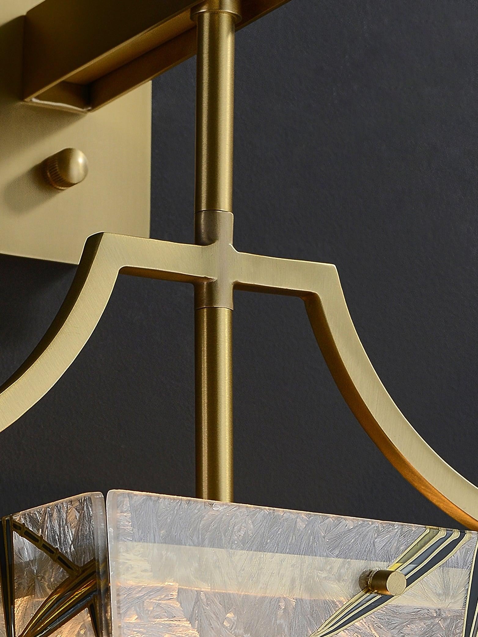 Aurora Glass Wall Sconce