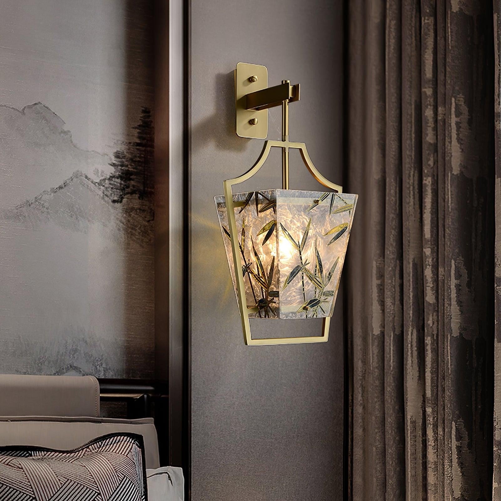 Aurora Glass Wall Sconce