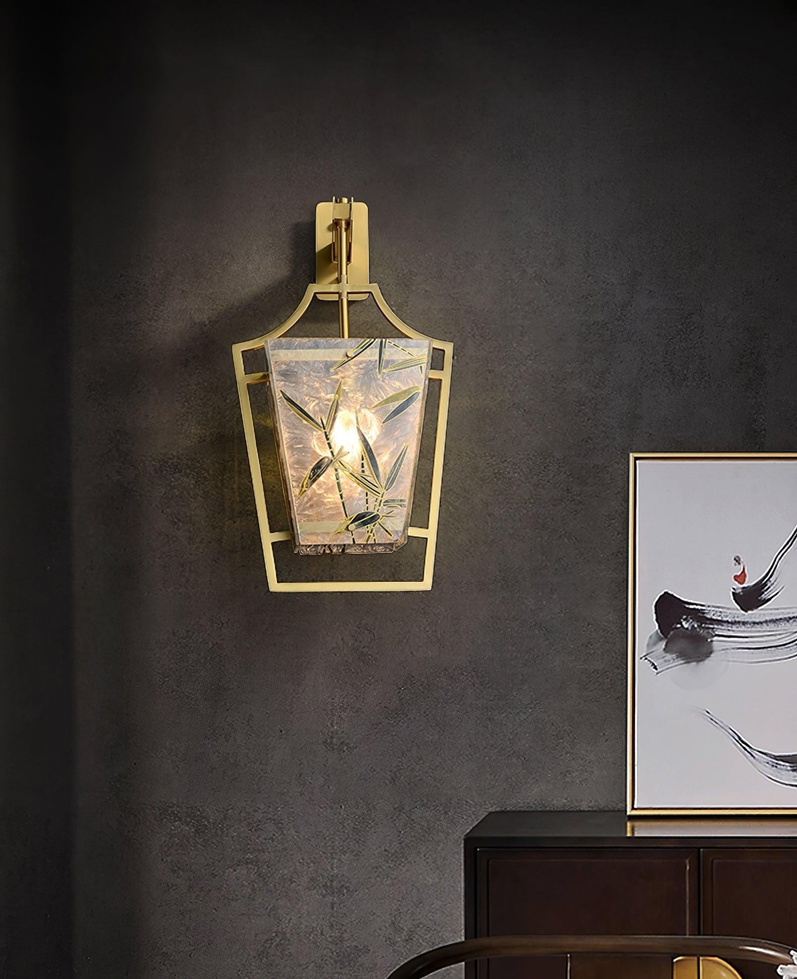 Aurora Glass Wall Sconce
