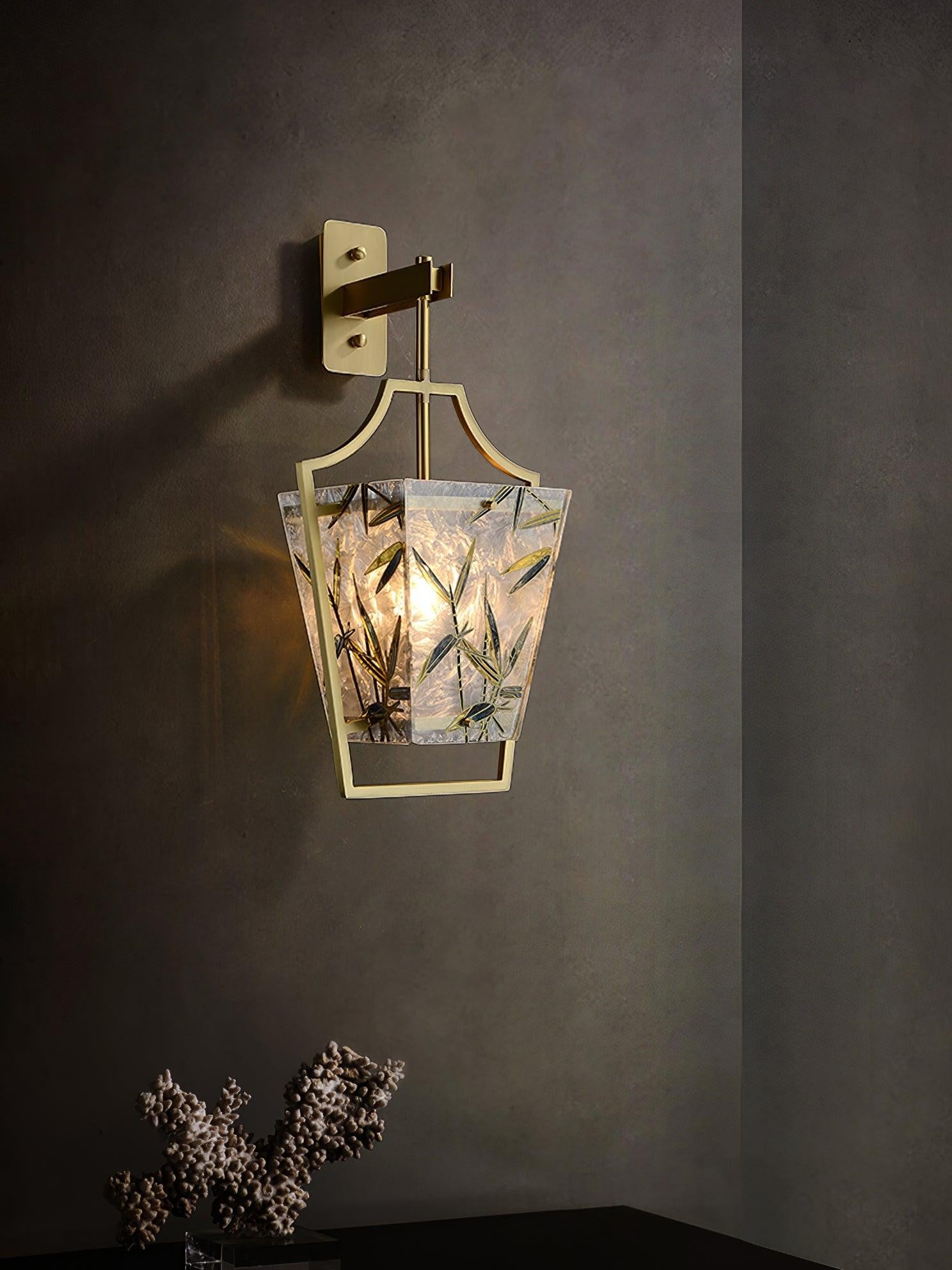 Aurora Glass Wall Sconce