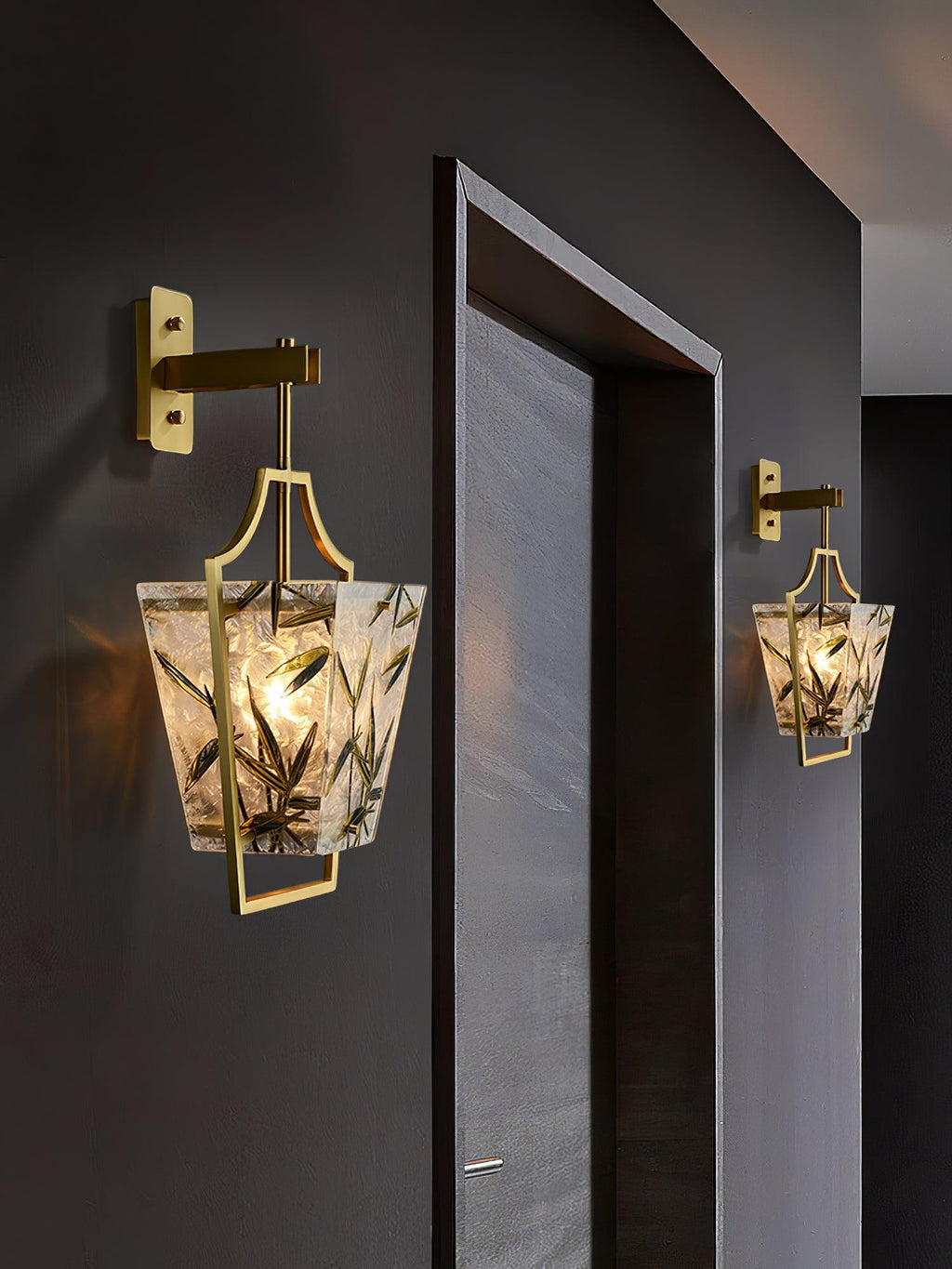 Aurora Glass Wall Sconce