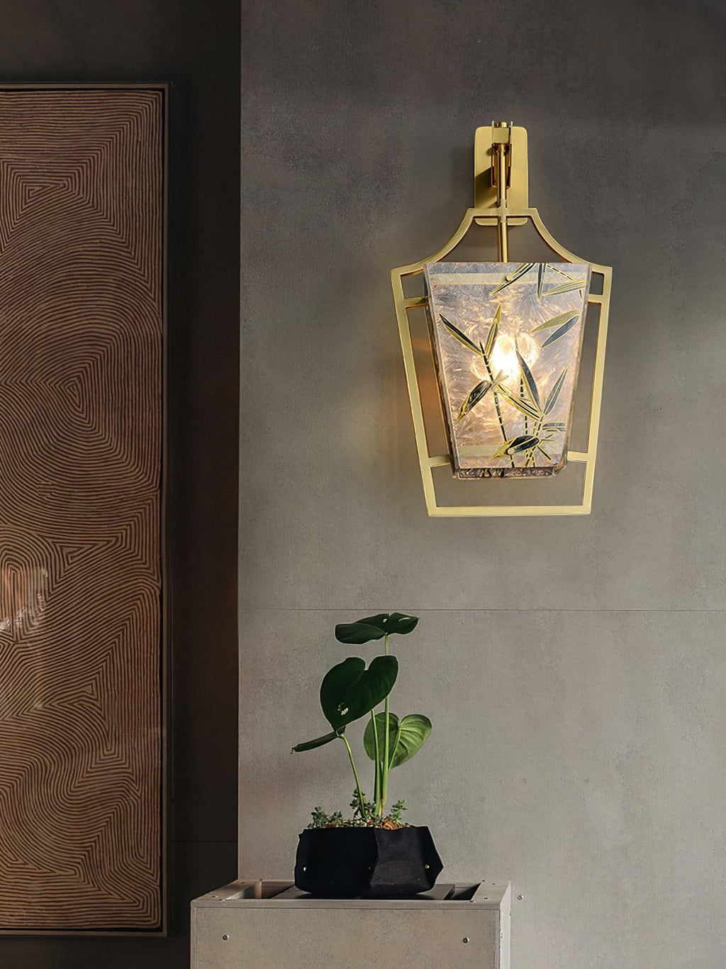 Aurora Glass Wall Sconce