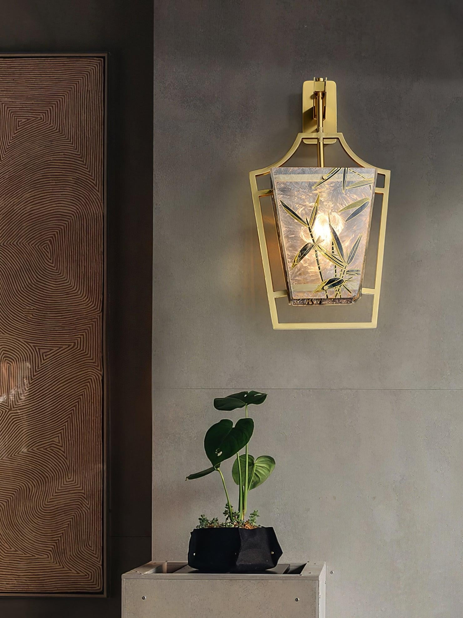 Aurora Glass Wall Sconce