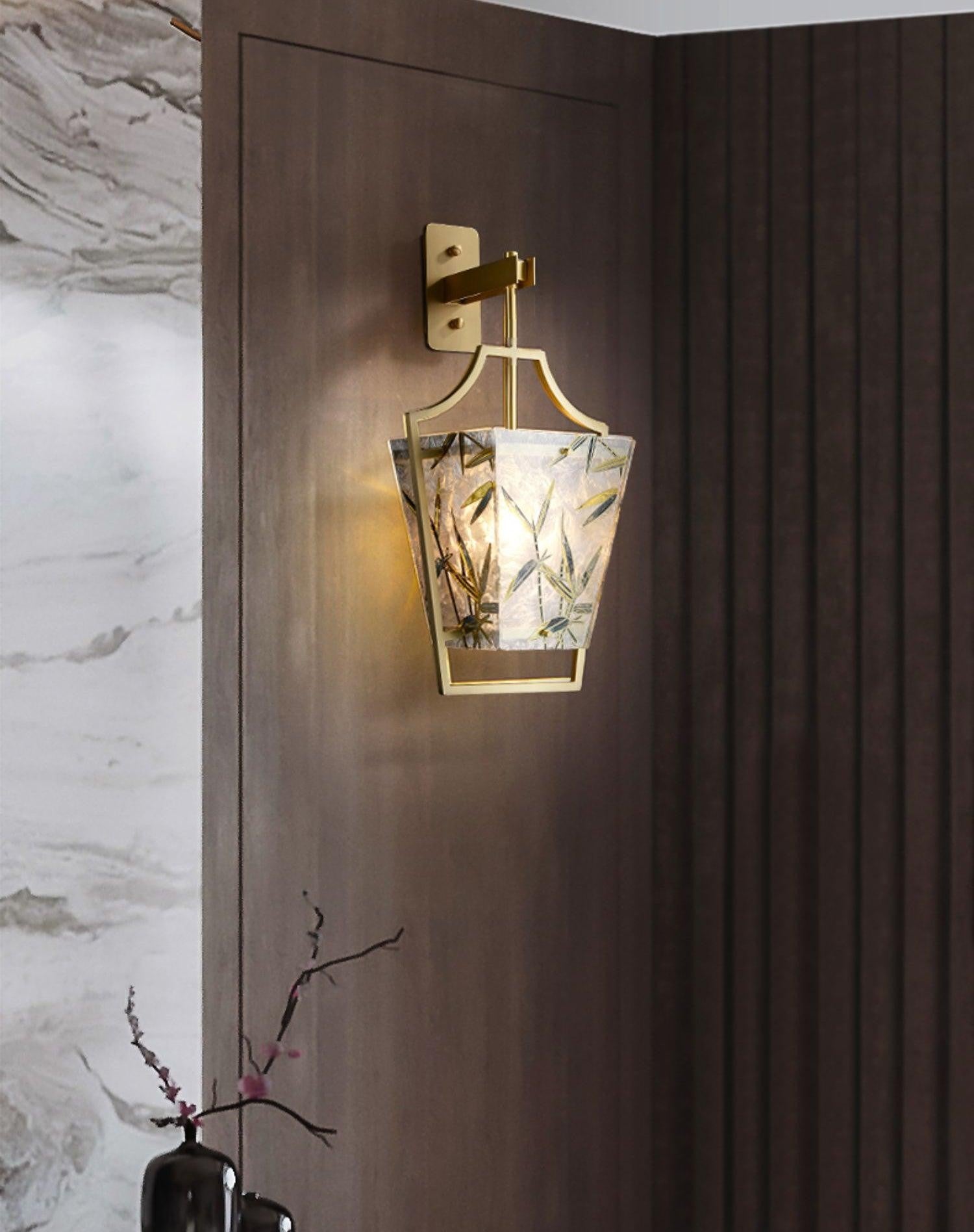 Aurora Glass Wall Sconce