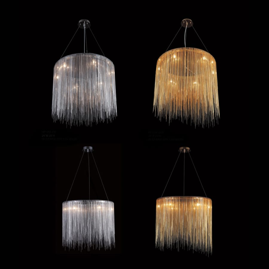 Avenue Lighting Fountain Ave. 24" Wide LED Ring Chandelier
