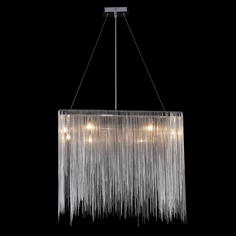 Avenue Lighting Fountain Ave. 24" Wide LED Square Chandelier