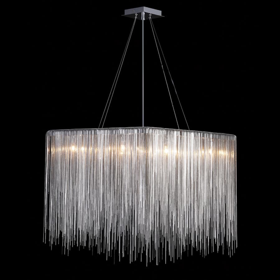 Avenue Lighting Fountain Ave. 24" Wide LED Square Chandelier