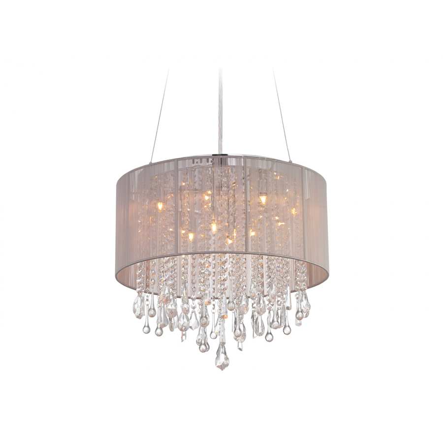 Avenue Lighting Beverly Dr. 12 Light 32" Wide Drum Chandelier