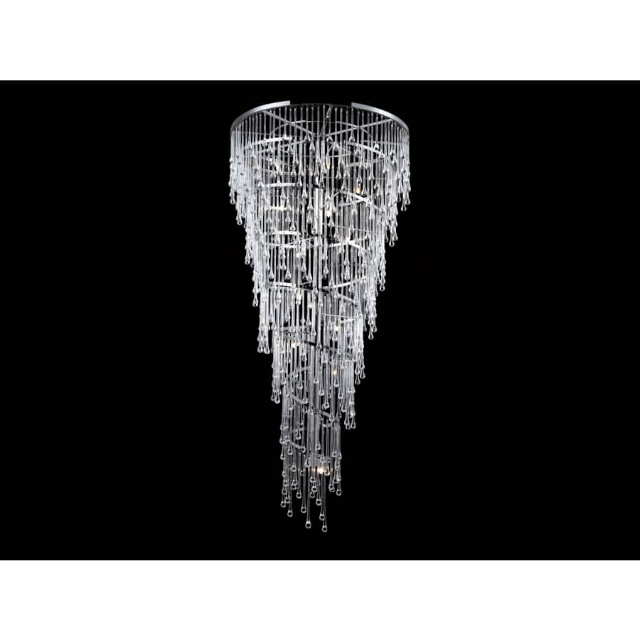Avenue Lighting Hollywood Blvd. 29 Light 34" Wide Waterfall Chandelier