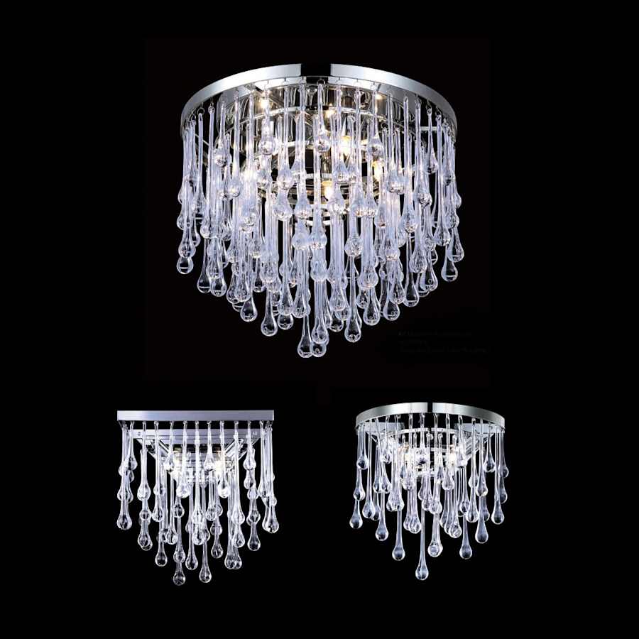 Avenue Lighting Hollywood Blvd. 6 Light 38" Wide Linear Chandelier