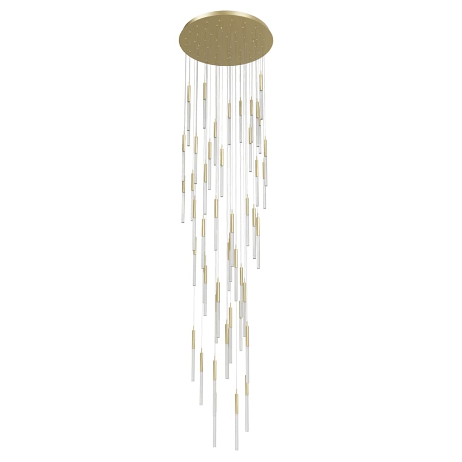 Avenue Lighting Main St. 51 Light 37" Wide LED Multi Light Pendant with Boa Glass Shades