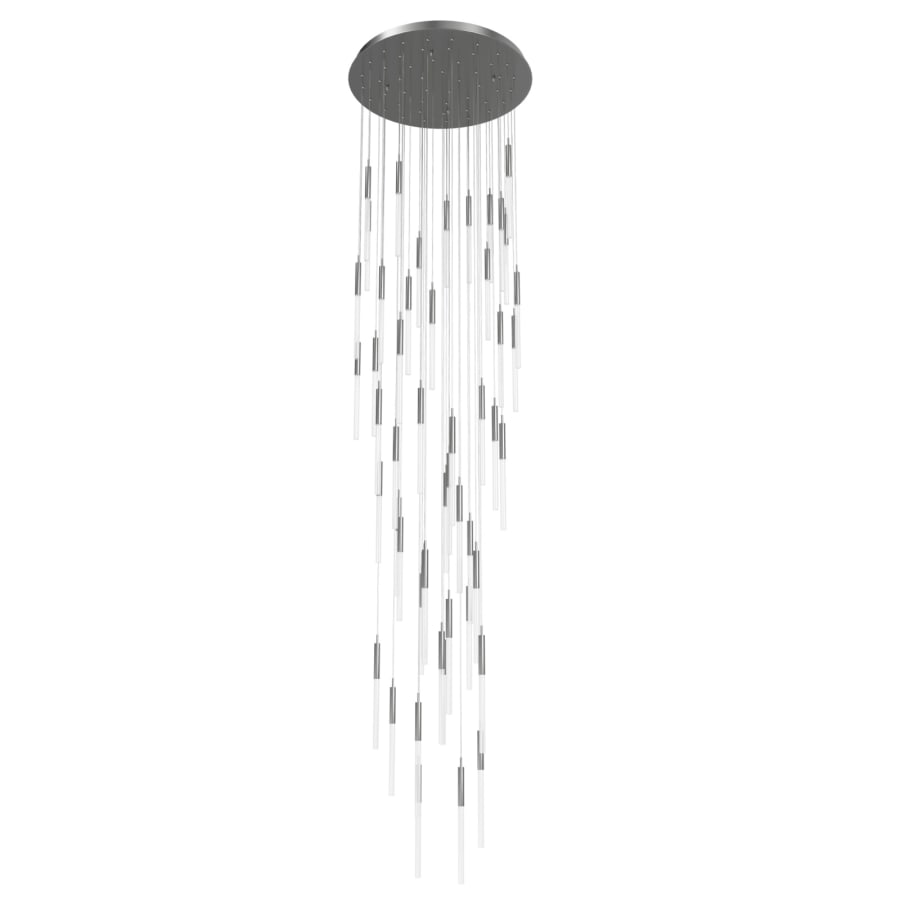 Avenue Lighting Main St. 51 Light 37" Wide LED Multi Light Pendant with Frosted Glass Shades