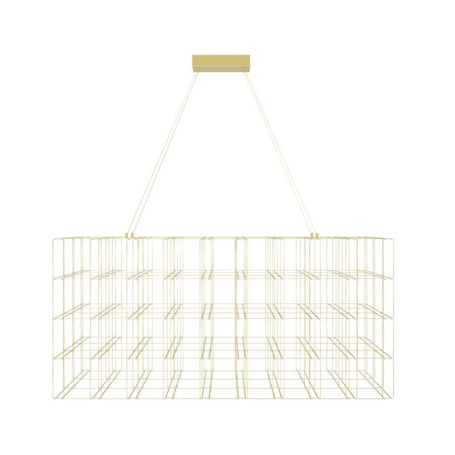Avenue Lighting Argyle Ave. 48" Wide LED Abstract Chandelier