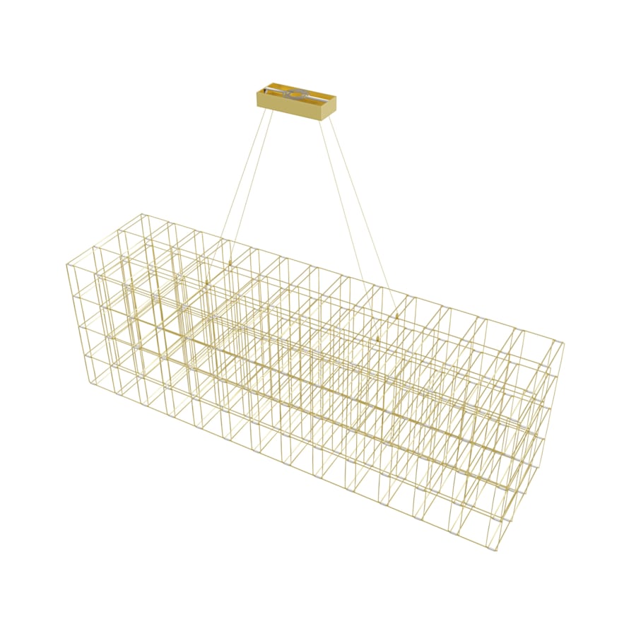 Avenue Lighting Argyle Ave. 72" Wide LED Abstract Chandelier
