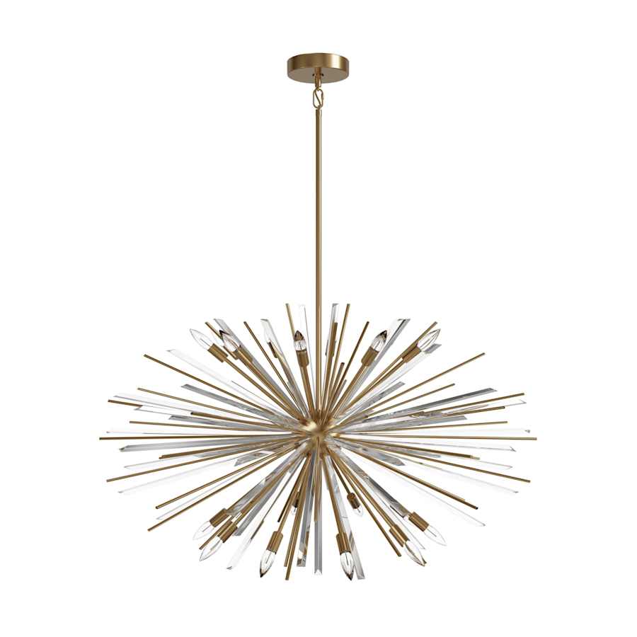 Avenue Lighting Palisades Ave. 18 Light 60" Wide Sputnik Chandelier