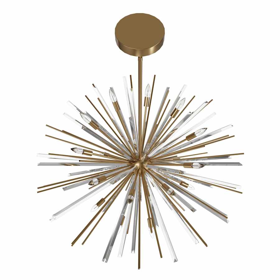 Avenue Lighting Palisades Ave. 18 Light 60" Wide Sputnik Chandelier
