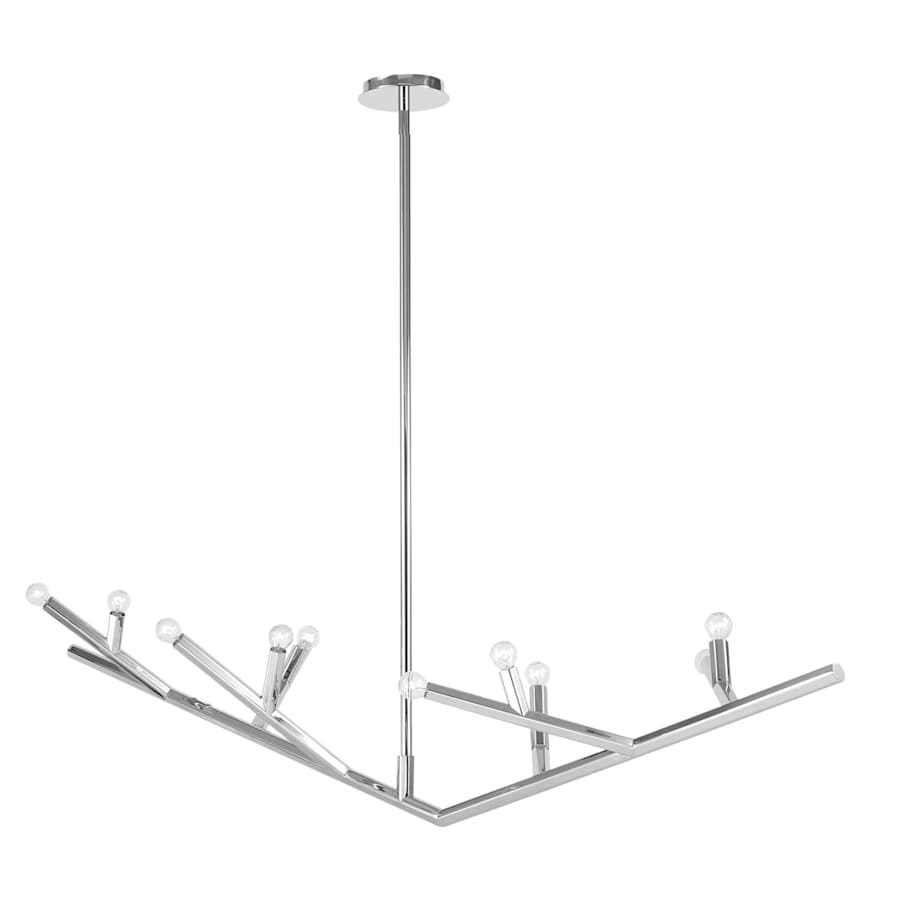 Avenue Lighting The Oaks 12 Light 71" Wide Abstract Chandelier