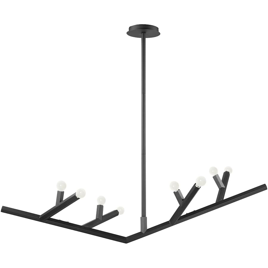 Avenue Lighting The Oaks 8 Light 52" Wide Abstract Chandelier
