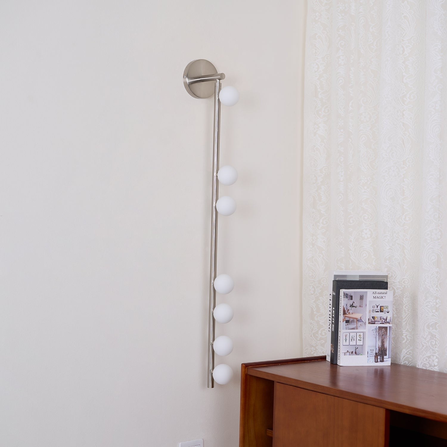 Bravelle Glass Drop Wall Lamp