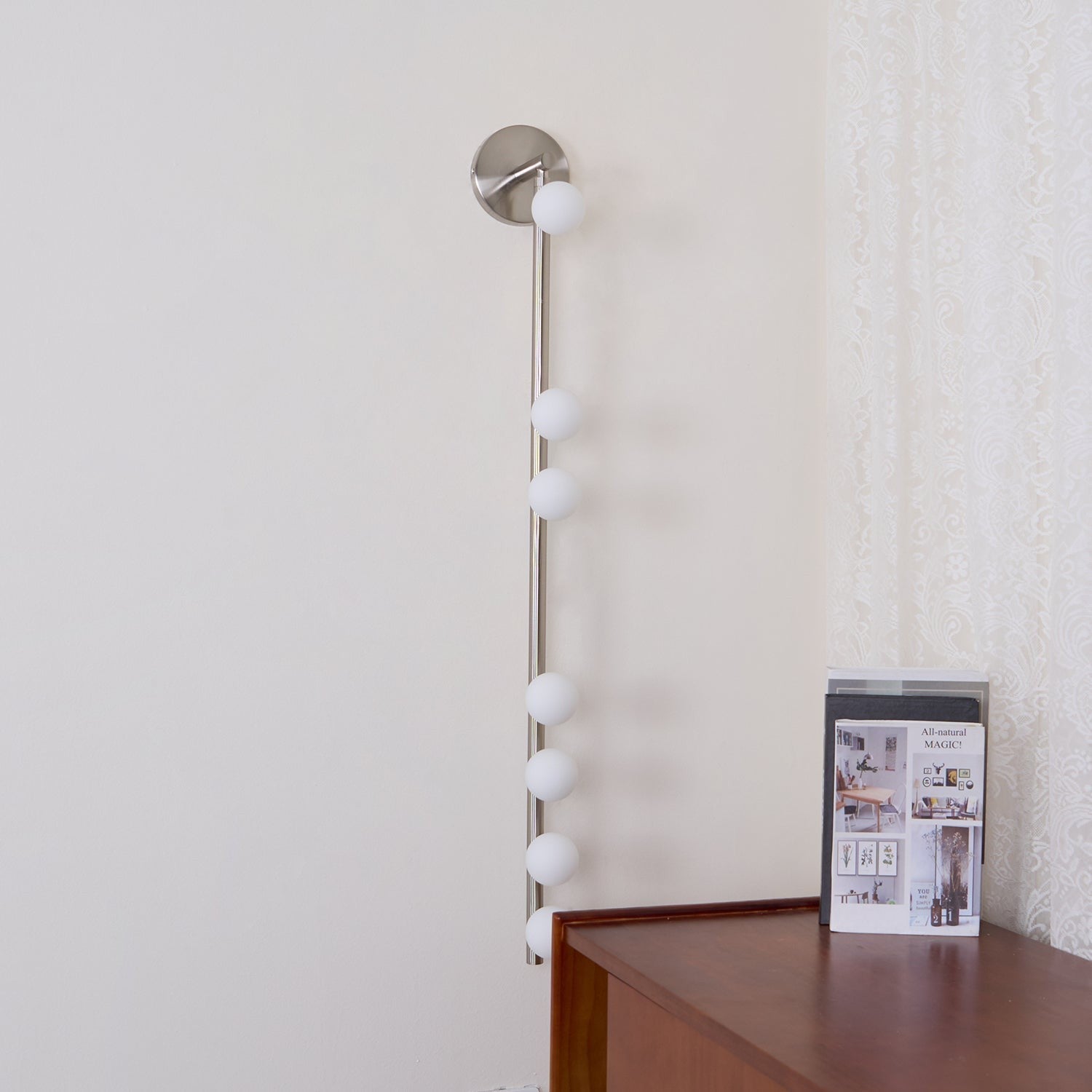 Bravelle Glass Drop Wall Lamp