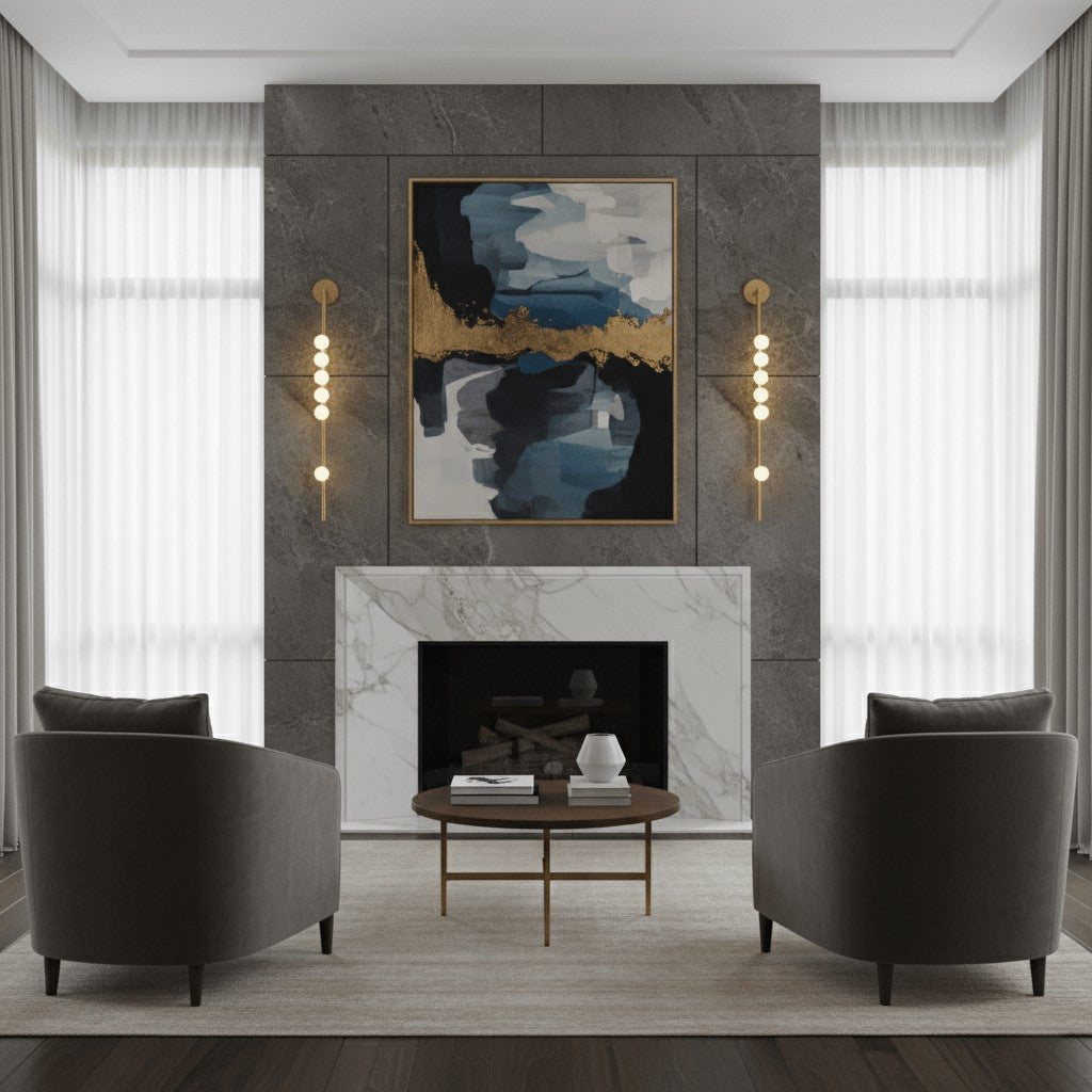 Bravelle Glass Drop Wall Lamp