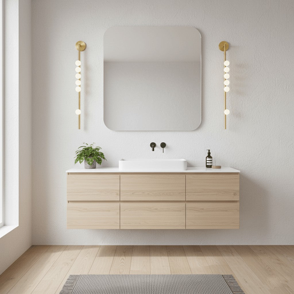 Bravelle Glass Drop Wall Lamp