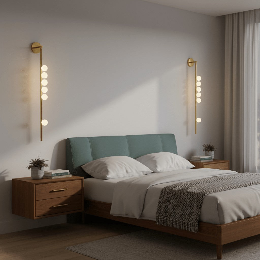 Bravelle Glass Drop Wall Lamp