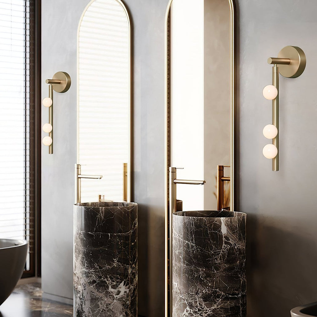 Bravelle Glass Drop Wall Lamp