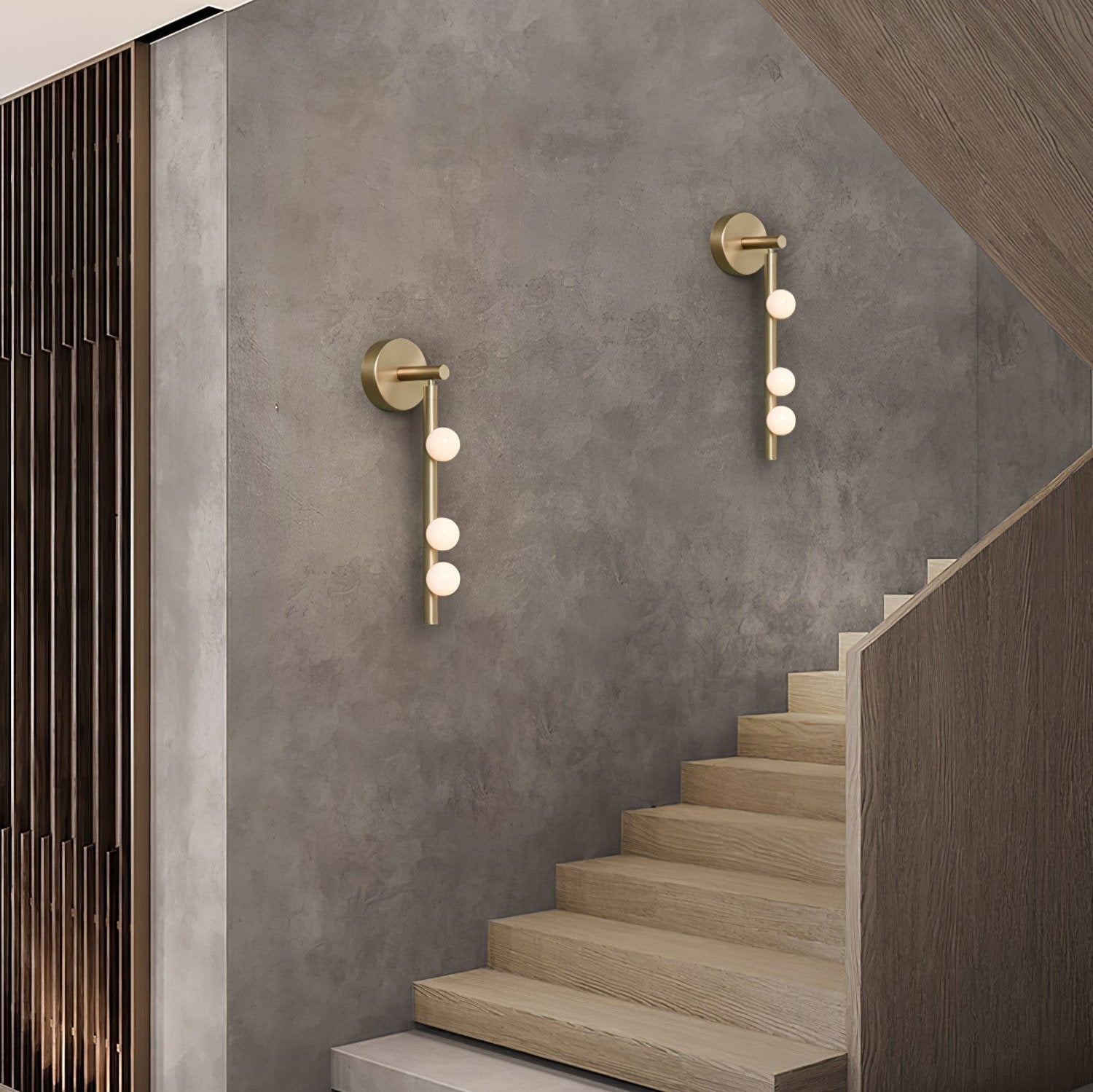 Bravelle Glass Drop Wall Lamp