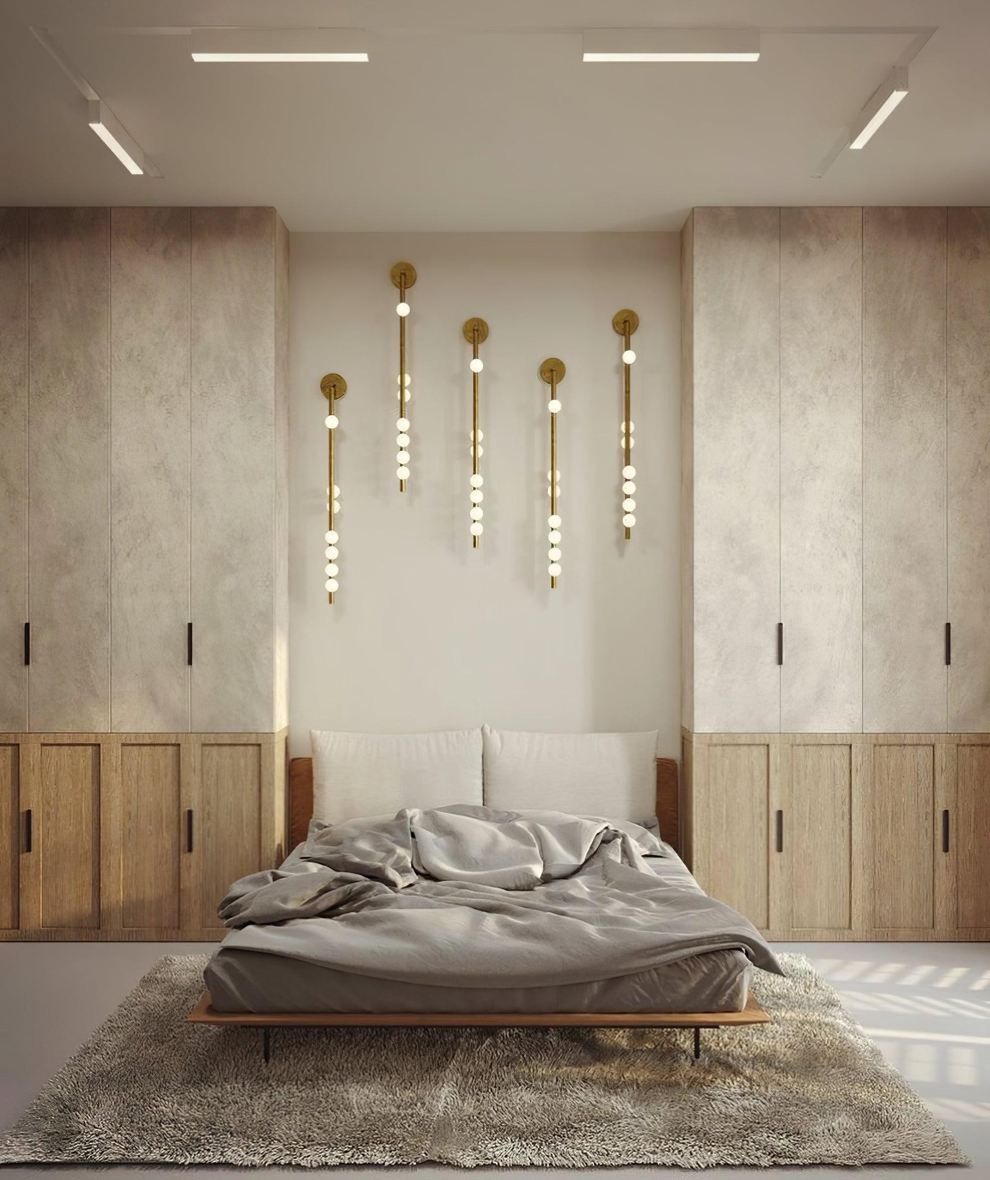 Bravelle Glass Drop Wall Lamp