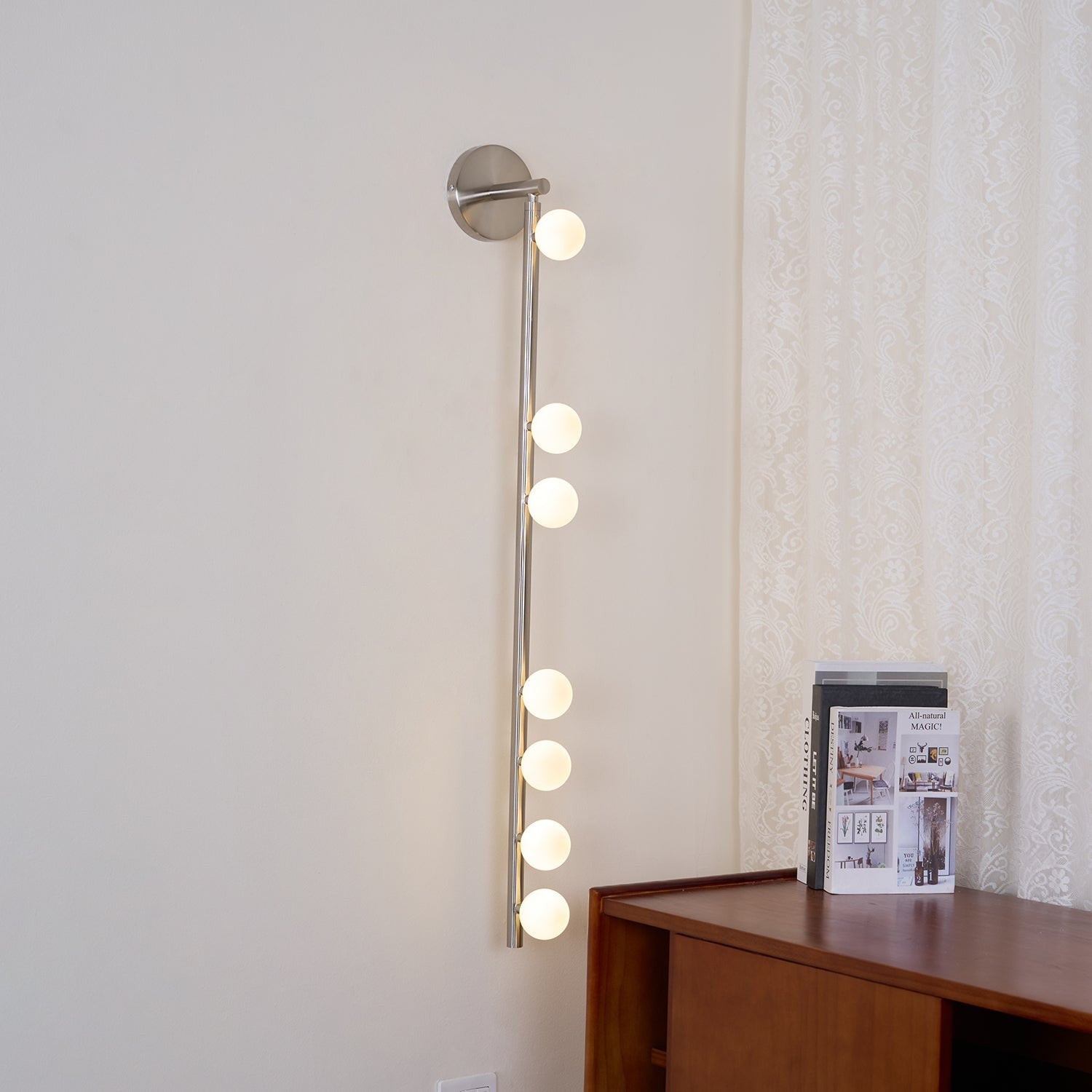 Bravelle Glass Drop Wall Lamp