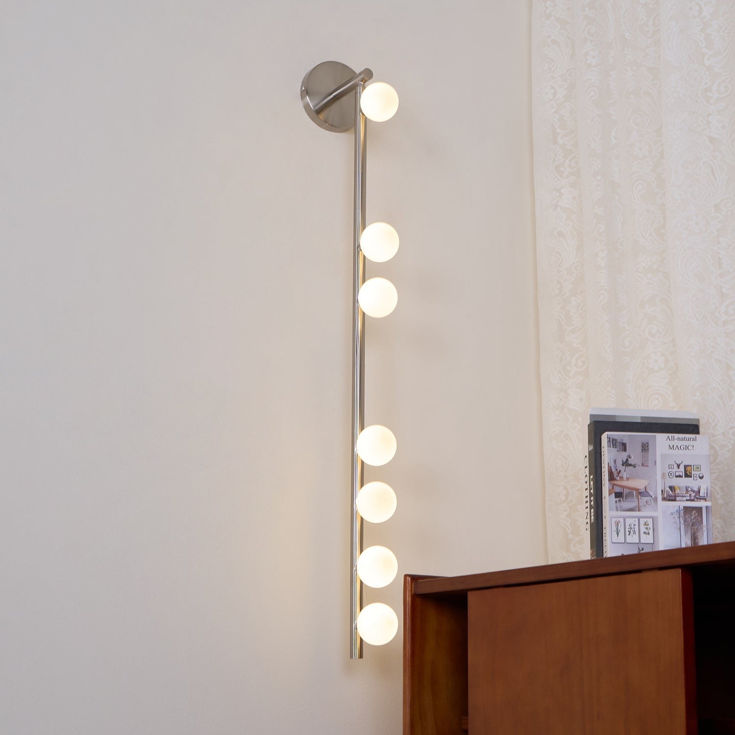 Bravelle Glass Drop Wall Lamp